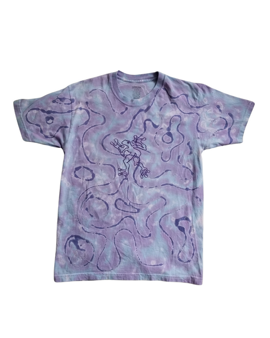 Milieux Humides-Tshirt Lilac Wave Medium