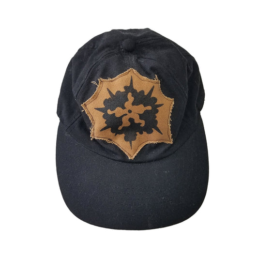 Casquette noir brun