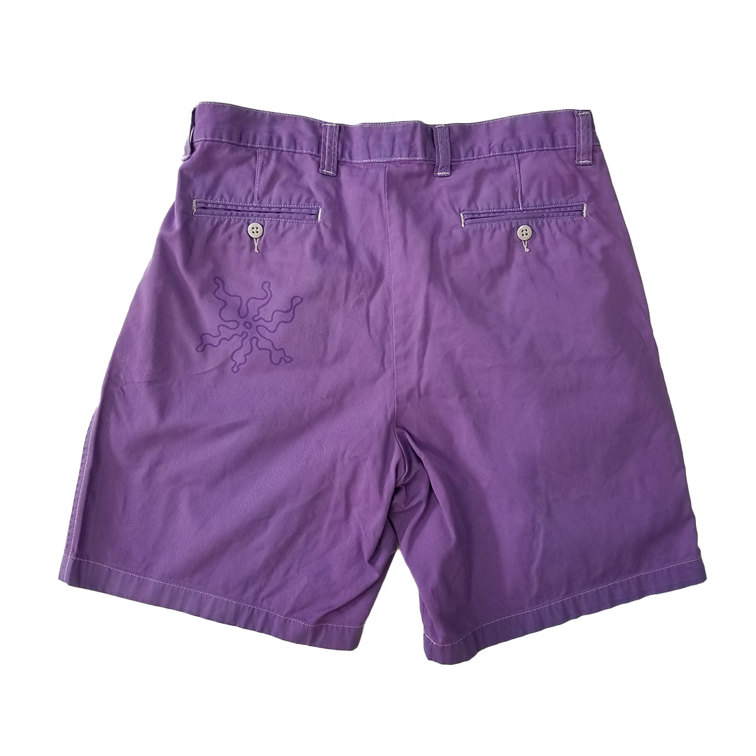 Short Mauve sérigraphié