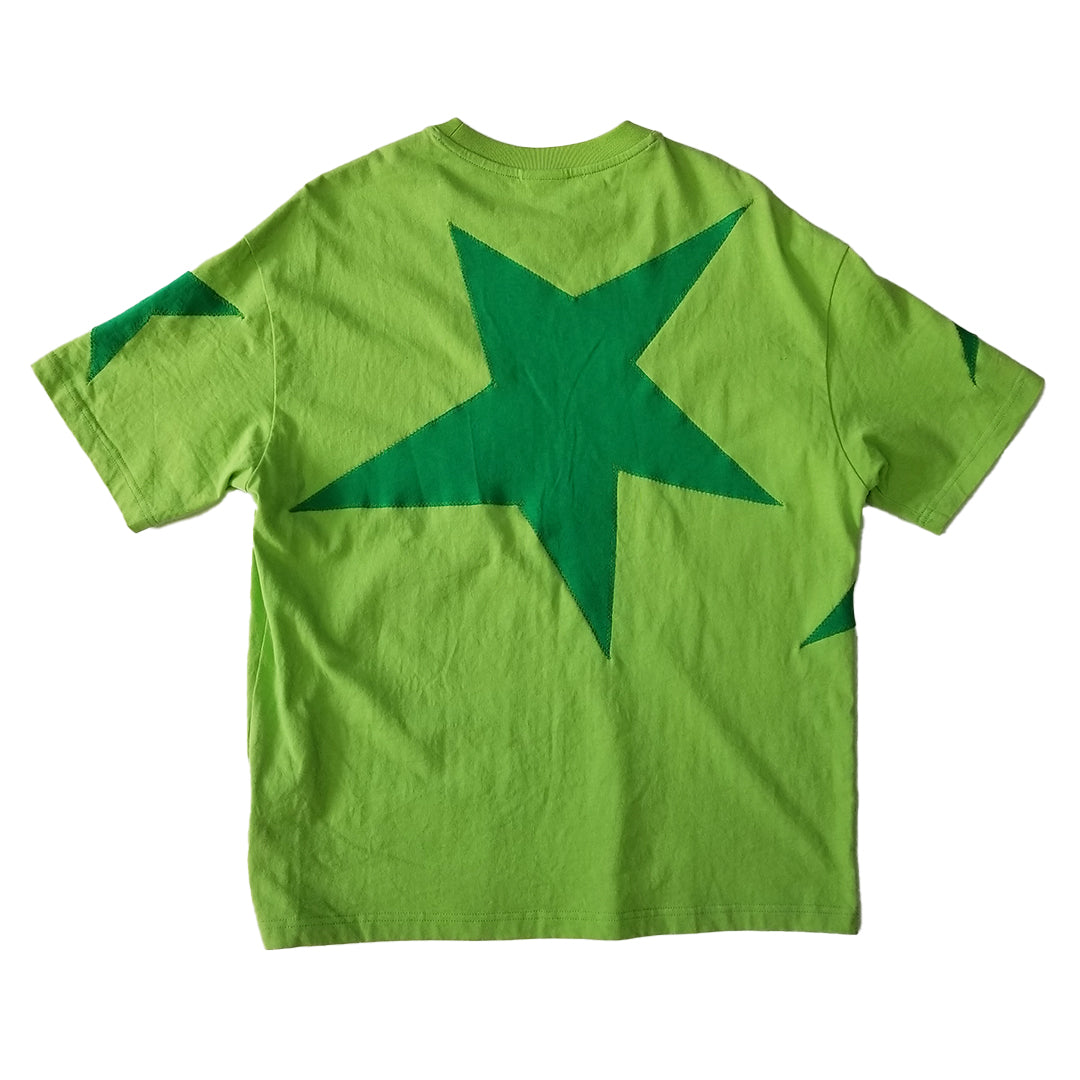 T-shirt étoile vert