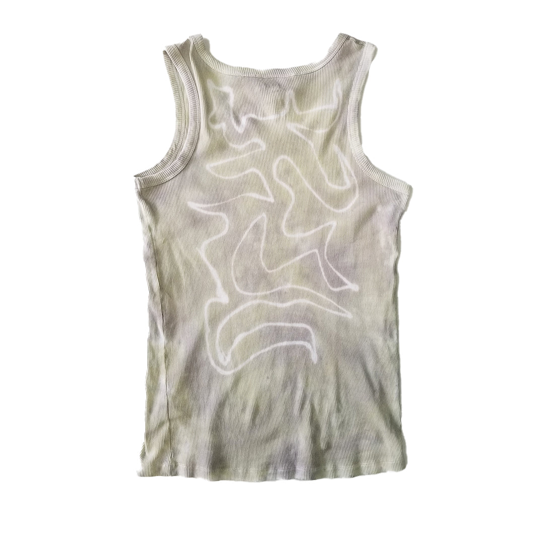 Camisole teint vert